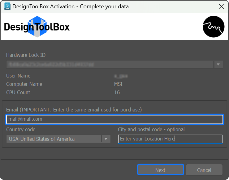Activation Step 3