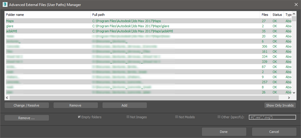 Advanced Path manager
